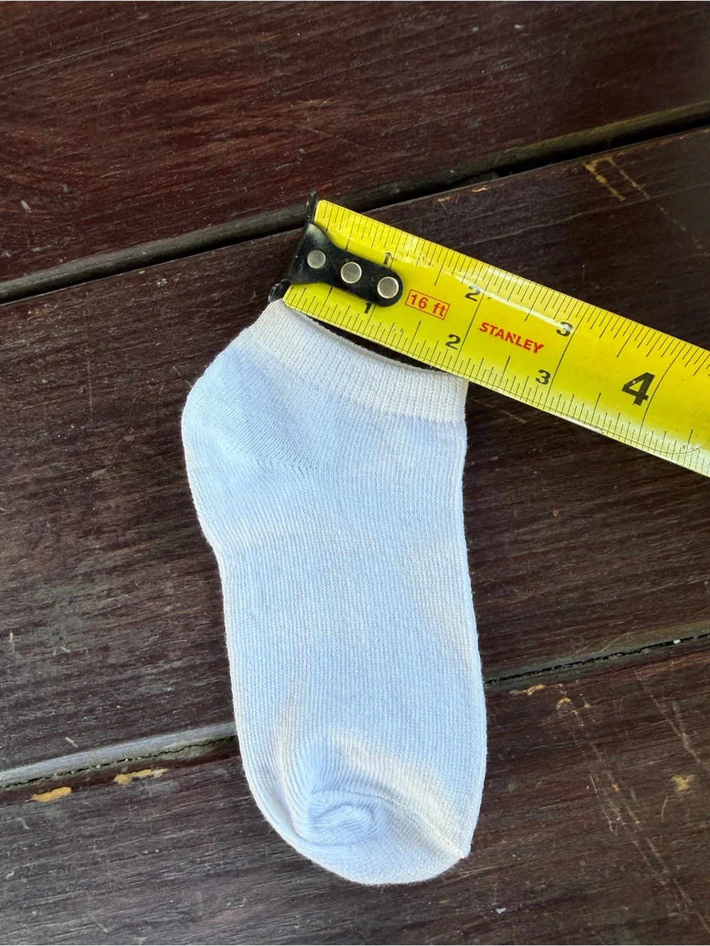 Kids White Solid Ankle Socks Ankle Length Unisex